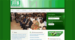 Desktop Screenshot of jtb.gov.ng